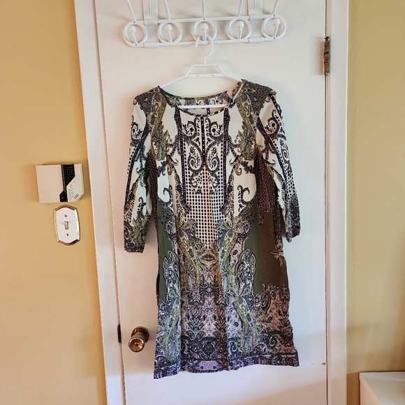 Colorful mini dress - Picture 4 of 8